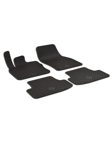 Set covorase auto din cauciuc tip tavita pentru Audi Q2 (2017-)