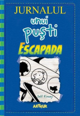 Jurnalul unui pusti 12. Escapada ? Jeff Kinney foto