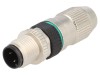 Conector M12 Tătă 4 Pini IP67 HARTING HARAX Cablu 32V