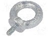 Surub M6, otel, 13mm, cap tip ochi, DROMET, SZU.6