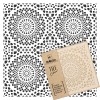 Șablon de plastic reutilizabil pentru țiglă // ALAMO - 20x20cm