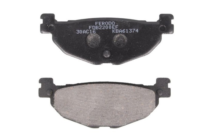 Lichidare: PLACUTE FRANA FDB2200EF eco friction-EF, 100,1x100,1x12mm fits: YAMAHA YP 400 2005-2007