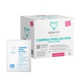 Comprese Sterile Easycare Tifon Taiate 10x8cm, 20 Pachete/Cutie, 100% Bumbac, Uz Medical/Cosmetic, Tratament Răni