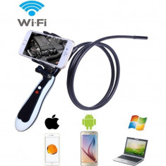 Camera endoscop Wi-Fi, 6xLED, HD 720P, Android Windows iOS, USB, Resigilata foto
