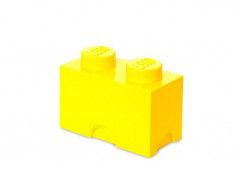Cutie depozitare LEGO 2 galben foto