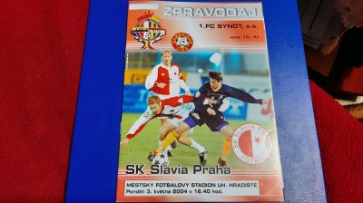 program FC Synot - Slavia Praga foto