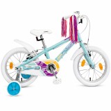 Cumpara ieftin Bicicleta Copii Polar Cosmo - 16 Inch, Turcoaz Ultimate FactoryBikes