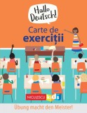 Cumpara ieftin Carte de exercitii - Hallo Deutsch! Editie Bilingva | Sam Hutchinson, Emilie Martin