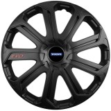 Set 4 Capace Roti Evo Negru R15, Pentru Volvo