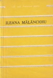 Ileana Malancioiu - Poeme, Editura Albatros, 1980, Poezie Rom&acirc;nească, Coperta Brosata