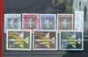 TS21 - Timbre serie DDR 1957 Aviatie Mi609-15, Stampilat