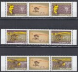ROMANIA 2006 LP 1712 CENTENARUL TRAIAN VUIA SERIE+SERIE CU VINIETA MNH, Nestampilat