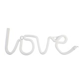Cuvant decorativ tip neon &quot;Love&quot;, lumina calda, cu baterii