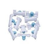 Clema, clips fixare BMW seria 5 01.96-06.04, 7 04.94-12.01; Fiat Multipla 01.99-12.04/01.05-02.10; bandouri, set 10 buc, 51138166675, 71717421