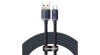 Baseus Crystal Shine USB - cablu USB-C, 100 W, 1,2 m (negru)