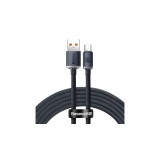 Baseus Crystal Shine USB - cablu USB-C, 100 W, 1,2 m (negru)