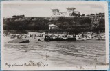 Carte postala, Plaja si Cazinoul Movila Carmen Sylva, 1945