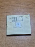 pachet de tigari select - din anii &#039;60 - &#039;70 - nu contine tigari