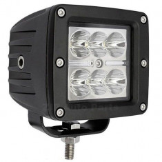 Proiector LED Auto Offroad 18W/12V-24V, Patrat, 1320 Lumeni, Flood Beam 90 Grade BTWLE-A1SX-18-FLOOD