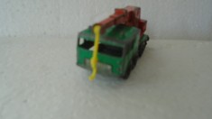 bnk jc Matchbox 30c 8 Wheel Crane Truck - regular wheels