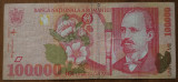 100000 lei 1998, Rom&acirc;nia