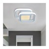 Lustra LED 42W, patrate albe, lumina rece/calda/neutra