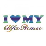Cumpara ieftin Sticker Alfa Romeo I Love My