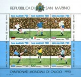 San Marino 1990 - CM fotbal Italia, bloc neuzat