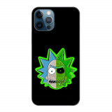 Husa compatibila cu Apple iPhone 12 Pro Max Silicon Gel Tpu Model Rick And Morty Alien