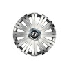 Set 4 capace roti Cu Inel Cromat Active R15 Compatibil Cu Hyundai, Autohelix MSA