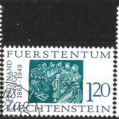 B0961 - Lichtenstein 1965 - Pictura 3v.stampilat,serie completa