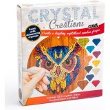 Cumpara ieftin Crystal Creations Wooden Circle Art:Owl
