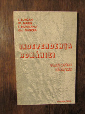 Independen?a Romaniei: participari bana?ene - I. Luncan, W. Marin, Gh. Oancea... foto