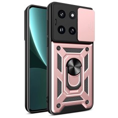 Husa Xiaomi 14 protectie camera Techsuit CamShield Series, roz