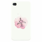 Husa silicon pentru Apple Iphone 4 / 4S, Airplain