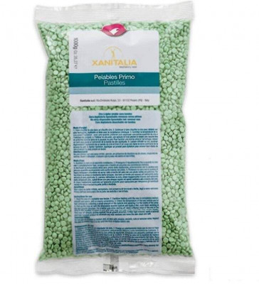 Ceara de epilat profesionala, elastica, Xanitalia, Granule, Ceai Verde 250 g foto