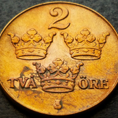 Moneda istorica 2 ORE - SUEDIA, anul 1950 * cod 2869 A - varianta bronz