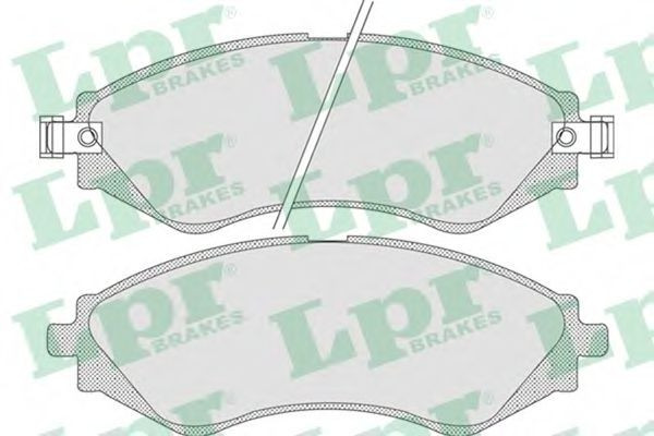 Set placute frana,frana disc DAEWOO LEGANZA (KLAV) (1997 - 2004) LPR 05P729