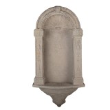 Cumpara ieftin Raft perete ceramica gri 39x13x78 cm