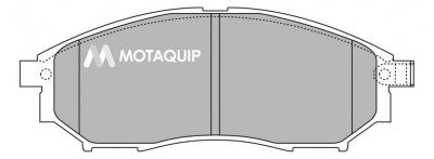 MOTAQUIP LVXL1371 set placute frana,frana disc foto
