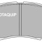 MOTAQUIP LVXL1371 set placute frana,frana disc