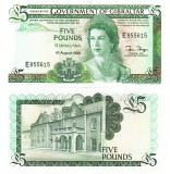 Gibraltar 5 Pounds 1986 P-21 UNC
