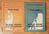 Blaga inedit efigii documentare de Bazil Gruia (2 vol)