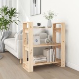 VidaXL Bibliotecă/Separator cameră, 80x35x91 cm, lemn masiv de pin