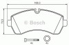Set placute frana,frana disc MERCEDES SPRINTER 3,5-t platou / sasiu (906) (2006 - 2016) BOSCH 0 986 494 194