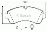 Set placute frana,frana disc MERCEDES SPRINTER 3,5-t platou / sasiu (906) (2006 - 2016) BOSCH 0 986 494 194