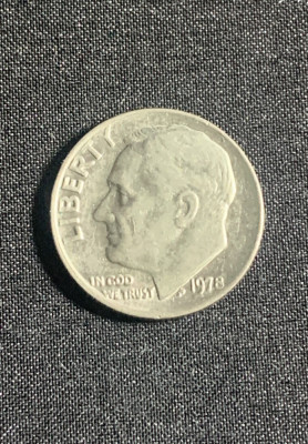 Moneda One Dime 1978 USA foto