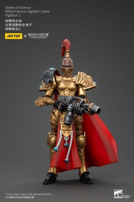 Warhammer The Horus Heresy Actionfigur Sisters of Silence White Falcons Vigilator Cadre Vigilator 2 19 cm foto