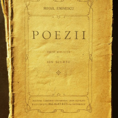 Mihai Eminescu, Poezii, editie de Ion Scurtu