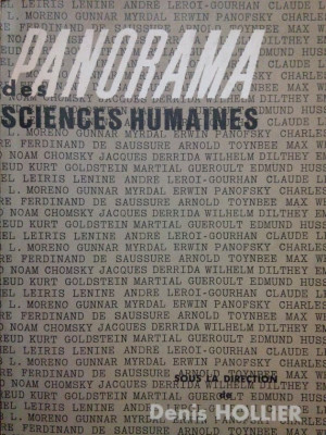 Denis Hollier - Panorama des sciences humaines (1973) foto